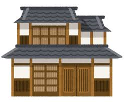 2階建ての家のイラスト