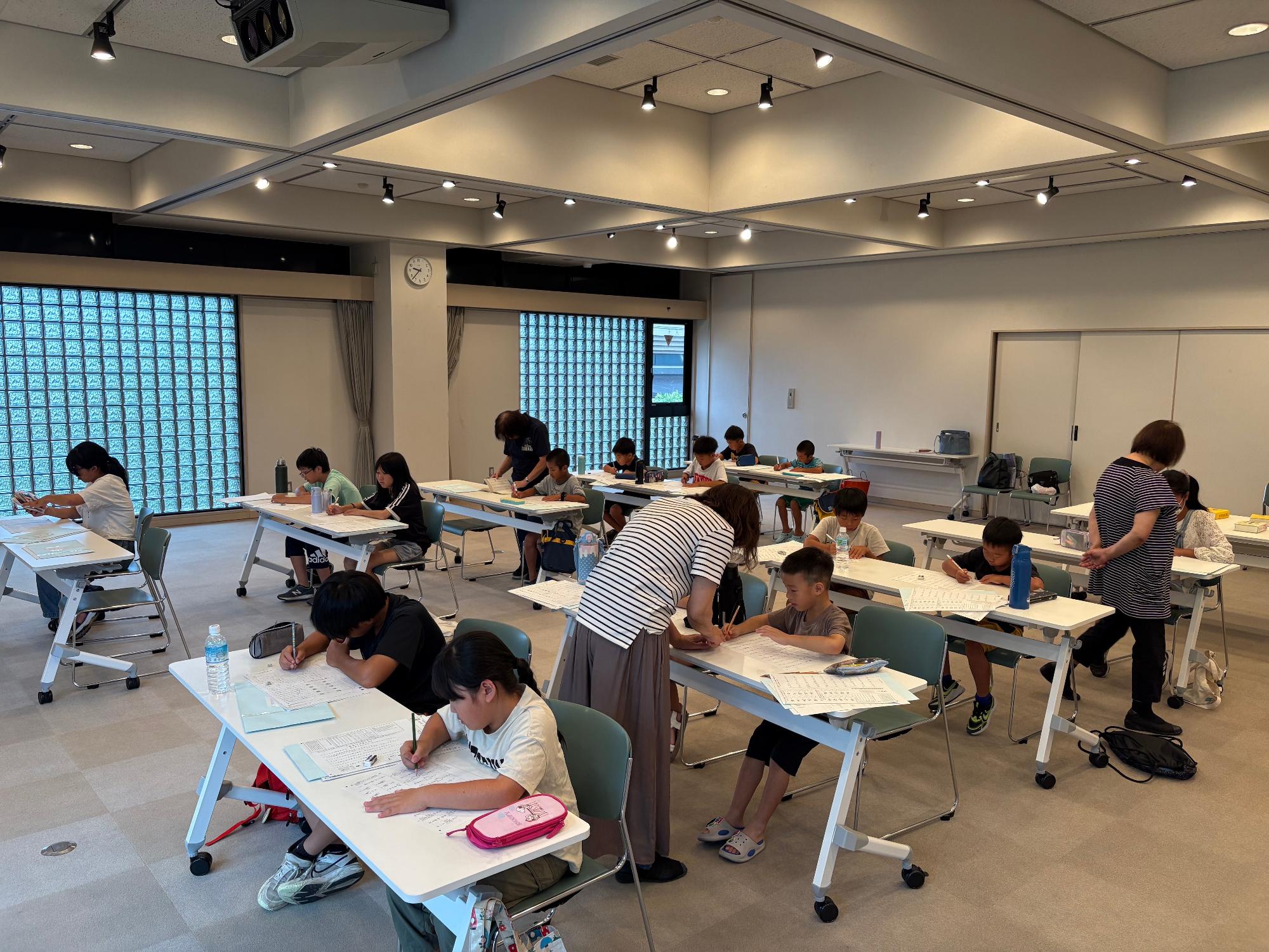 「漢字検定に挑戦」R7.8.7