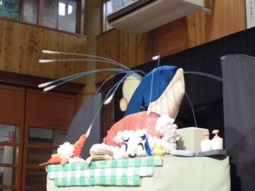 「おふろだいすき」という演目の様子の写真
